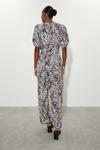 Dorothy Perkins Mono Abstract Print Belted Jumpsuit thumbnail 3
