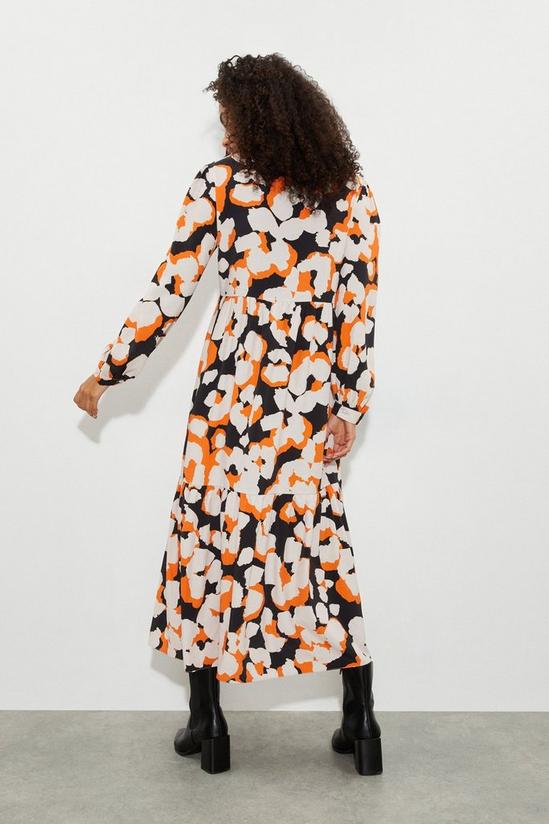 Dorothy Perkins Petite Abstract Animal Midi Shirt Dress 3