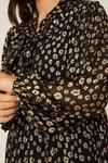 Dorothy Perkins Curve Leopard Chiffon Smock Mini Dress thumbnail 4