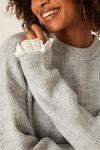 Dorothy Perkins Broderie Cuff Detail Knitted Jumper thumbnail 4