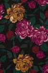 Dorothy Perkins Large Floral Print Mesh Midi Dress thumbnail 5
