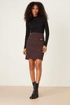 Dorothy Perkins Chain Design Jacquard Mini Skirt thumbnail 2