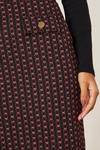 Dorothy Perkins Chain Design Jacquard Mini Skirt thumbnail 4