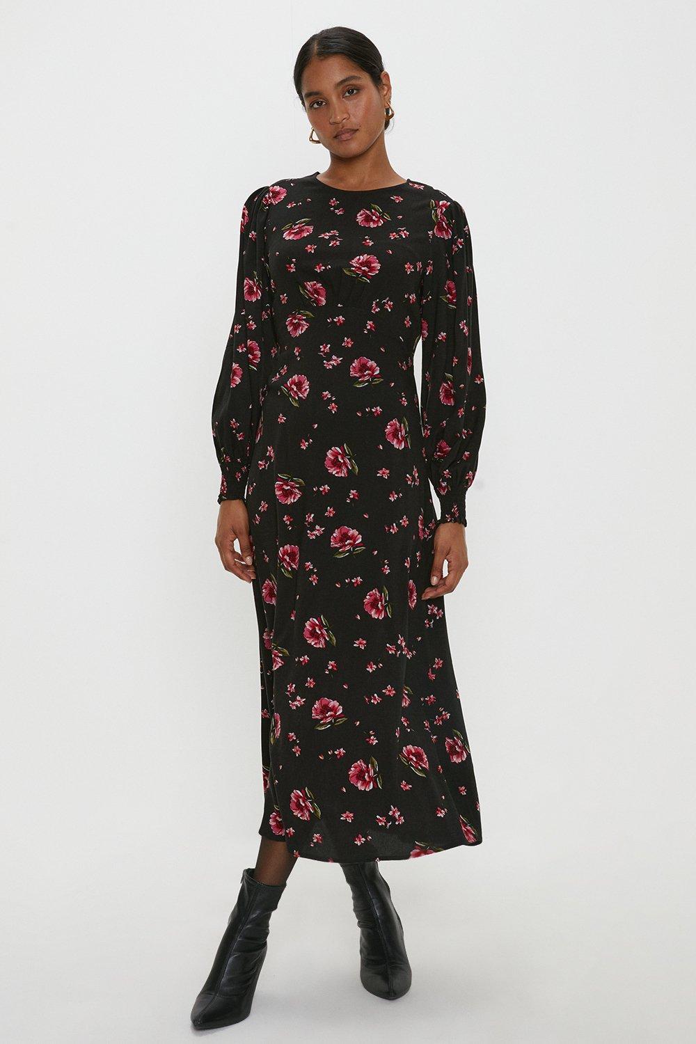 Dorothy perkins 2025 long sleeve dress