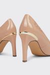 Dorothy Perkins Wide Fit Dover Round Toe Court Shoes thumbnail 4