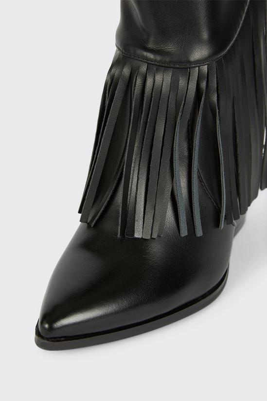 Dorothy Perkins Karly Fringed Western Boots 4