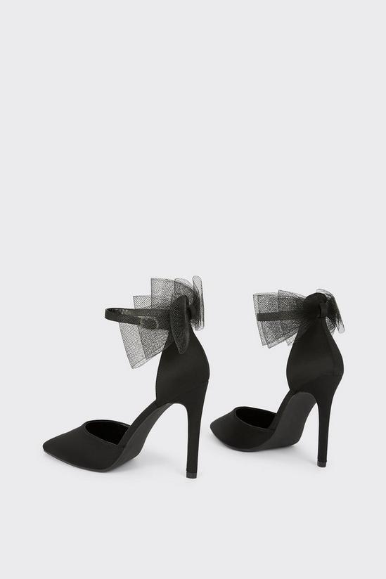 Dorothy Perkins Darla Statement Bow Court Shoes 3