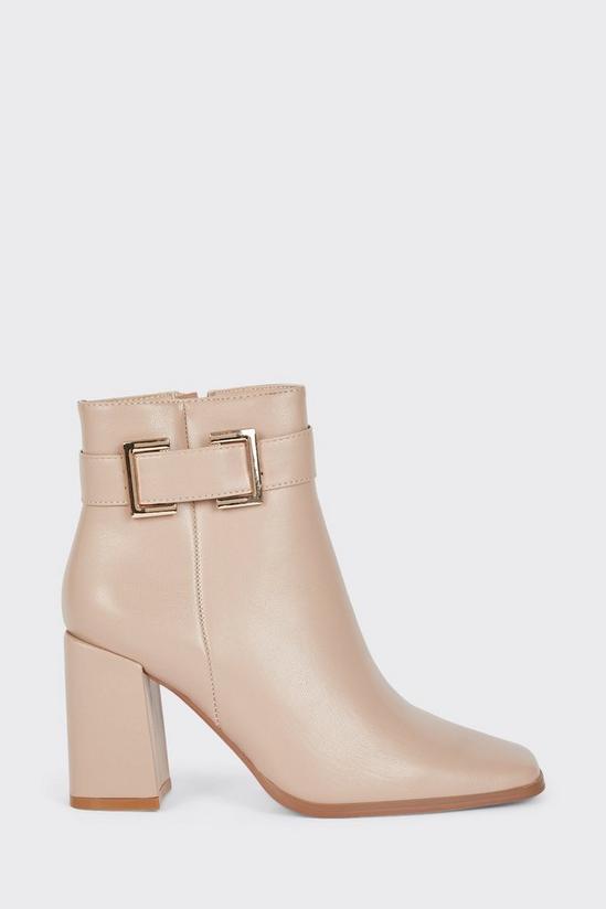 Dorothy Perkins Alto Buckle Detail zip Up Ankle Boots 2