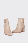 Dorothy Perkins Alto Buckle Detail zip Up Ankle Boots thumbnail 3