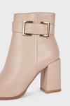 Dorothy Perkins Alto Buckle Detail zip Up Ankle Boots thumbnail 4
