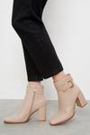 Dorothy Perkins Alto Buckle Detail zip Up Ankle Boots thumbnail 5