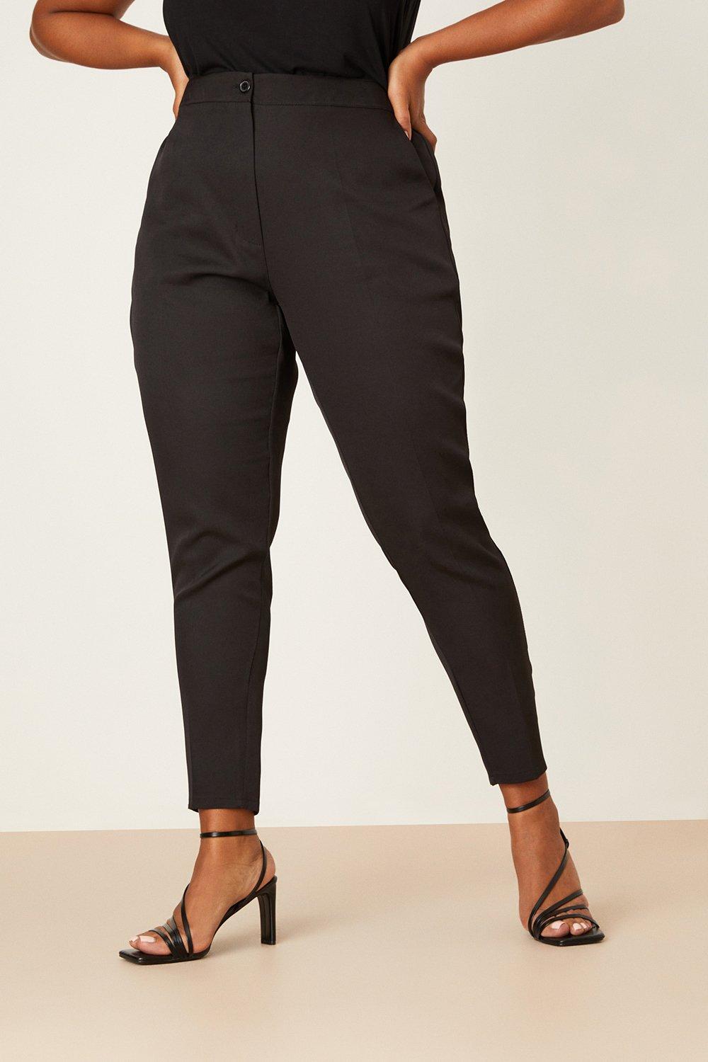 Ankle grazer best sale trousers plus size