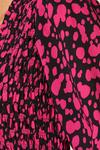Dorothy Perkins Pink Spot Shirred Midi Dress thumbnail 5