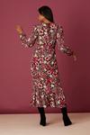 Dorothy Perkins Floral Belted Midi Dress thumbnail 3