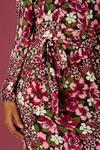 Dorothy Perkins Floral Belted Midi Dress thumbnail 4