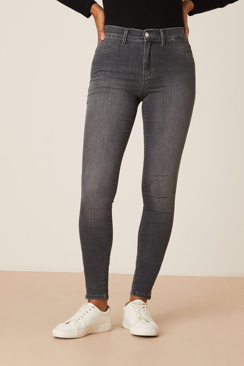Women’s Frankie Skinny Jeans - grey - 12S