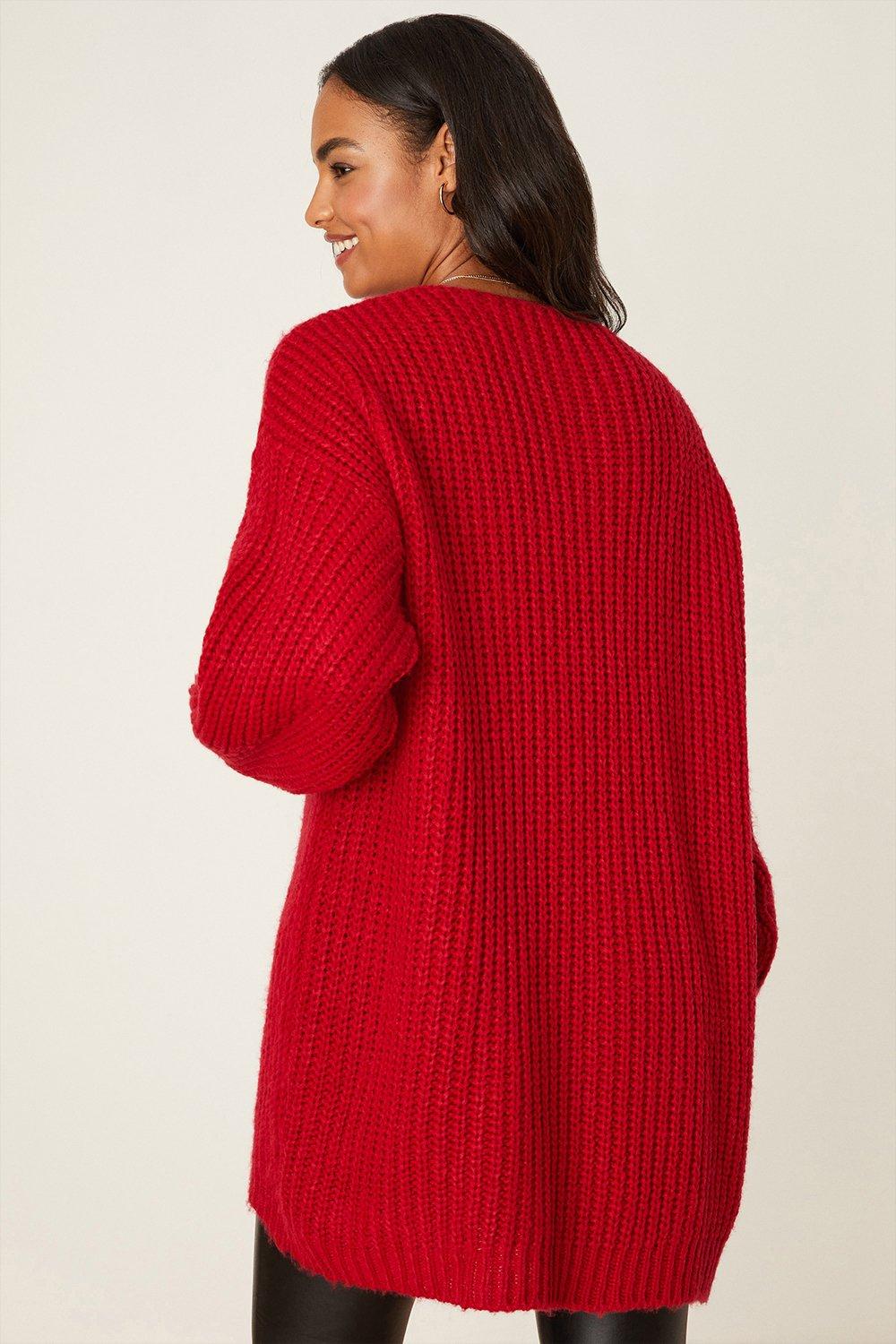 Dorothy perkins shop red cardigan