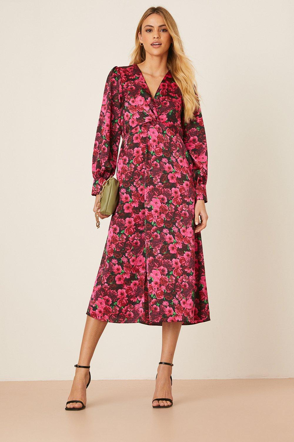 Dorothy perkins shop pink floral dress