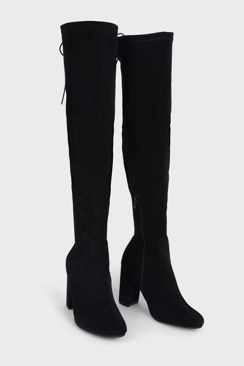 Dorothy perkins over on sale the knee boots