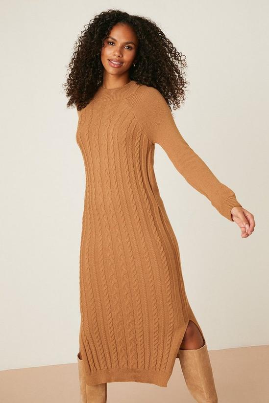 Dorothy Perkins Cable Knitted Dress 1