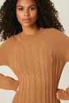 Dorothy Perkins Cable Knitted Dress thumbnail 4