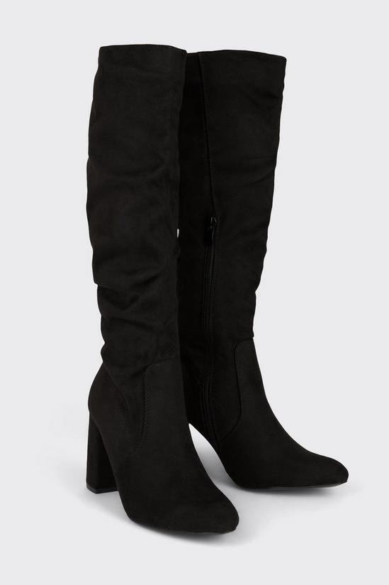 Dorothy Perkins Keris Ruched Knee High Boots 3