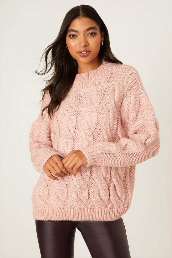 Dorothy Perkins Cable Knitted Jumper 1