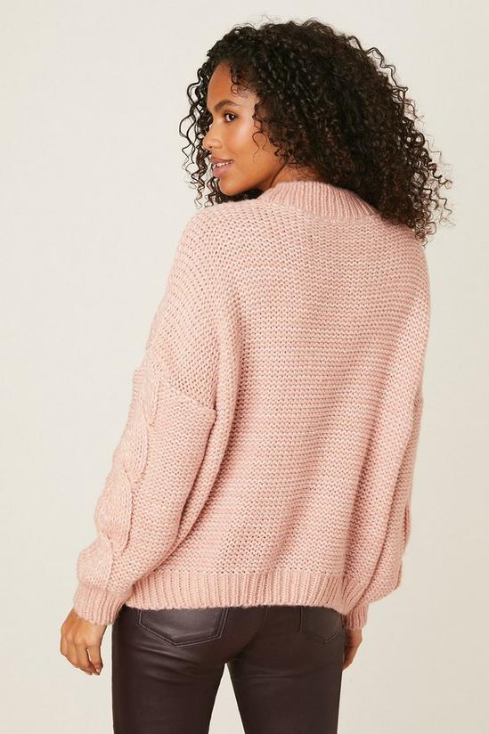 Dorothy Perkins Petite Cable Knitted Jumper 3