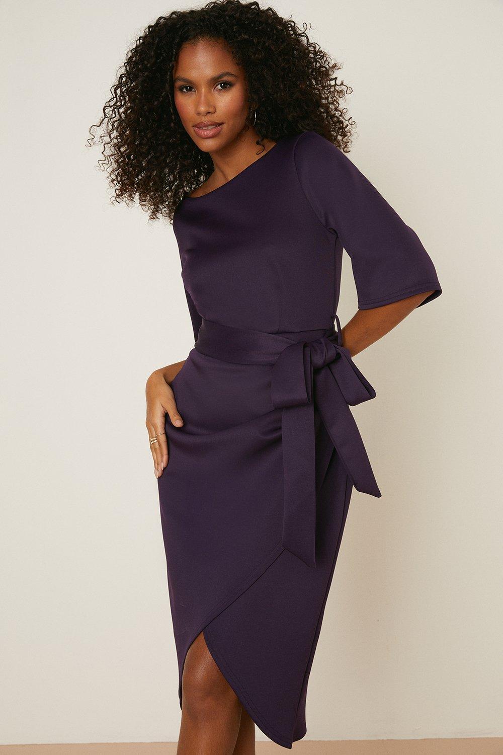 Dorothy perkins hot sale purple dress