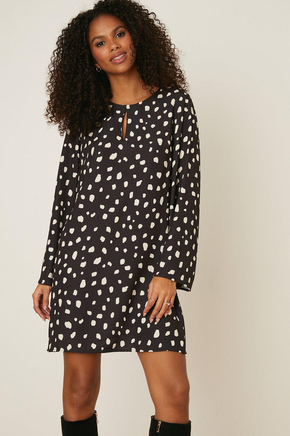 Dorothy perkins shop black shift dress