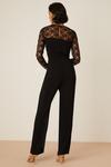 Dorothy Perkins Tall Black Lace Sleeve Jumpsuit thumbnail 3