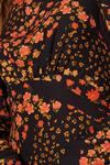Dorothy Perkins Floral Printed Long Sleeve Midi Dress thumbnail 5