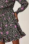Dorothy Perkins Tall Ditsy Floral Shirred Textured Mini Dress thumbnail 5