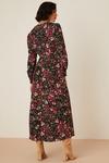 Dorothy Perkins Tall Ditsy Floral Ruched Skirt Midi Dress thumbnail 3