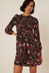 Dorothy Perkins Ditsy Floral Shirred Bodice Mini Dress thumbnail 5