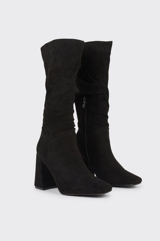 Dorothy Perkins Keira Ruched Knee Boots 3