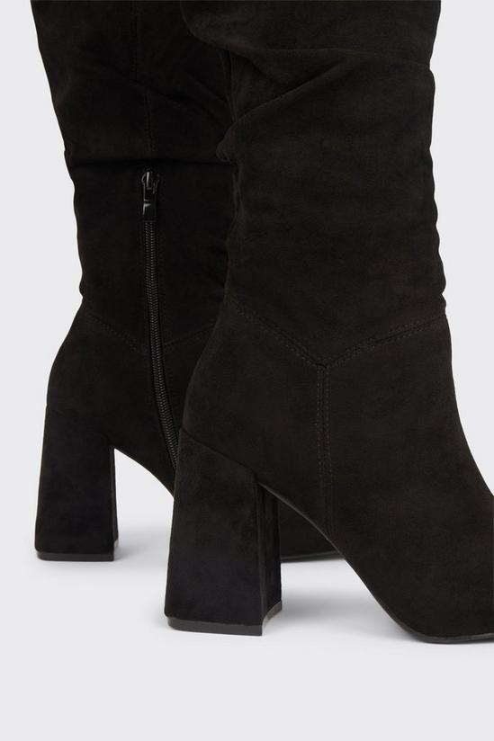 Dorothy Perkins Keira Ruched Knee Boots 4