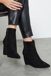 Dorothy Perkins Alissa Concealed Wedge Boots thumbnail 1