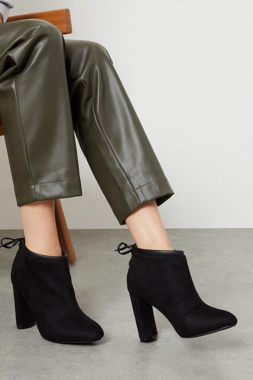 Dorothy perkins black sales suede ankle boots