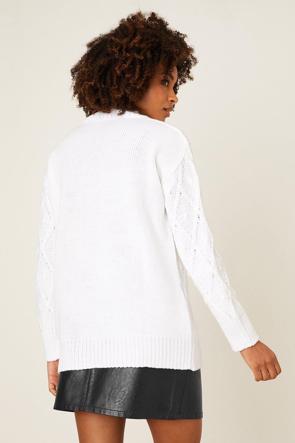 Dorothy perkins 2025 white jumper