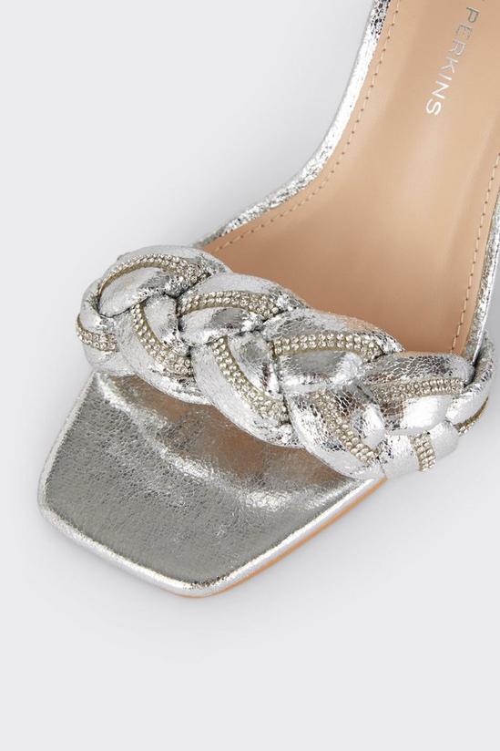 Dorothy Perkins Saro Diamante Plait Lace Up Heels 4