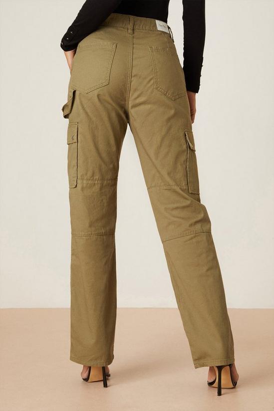 Dorothy Perkins Cargo Detail High Waist Trouser 3
