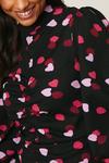 Dorothy Perkins Pink Multi Print Ruched Front Mini Dress thumbnail 4
