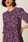 Dorothy Perkins Sandy Floral Print Long Sleeve Smock Mini Dress thumbnail 4