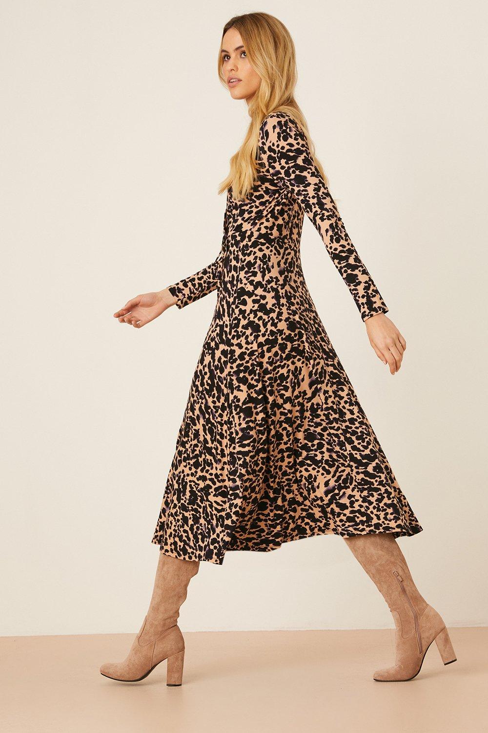 Dorothy perkins leopard on sale dress