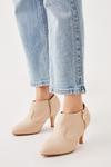 Good For the Sole Good For The Sole: Marlo Comfort Zip Heeled Ankle Boots thumbnail 1