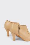 Good For the Sole Good For The Sole: Marlo Comfort Zip Heeled Ankle Boots thumbnail 4