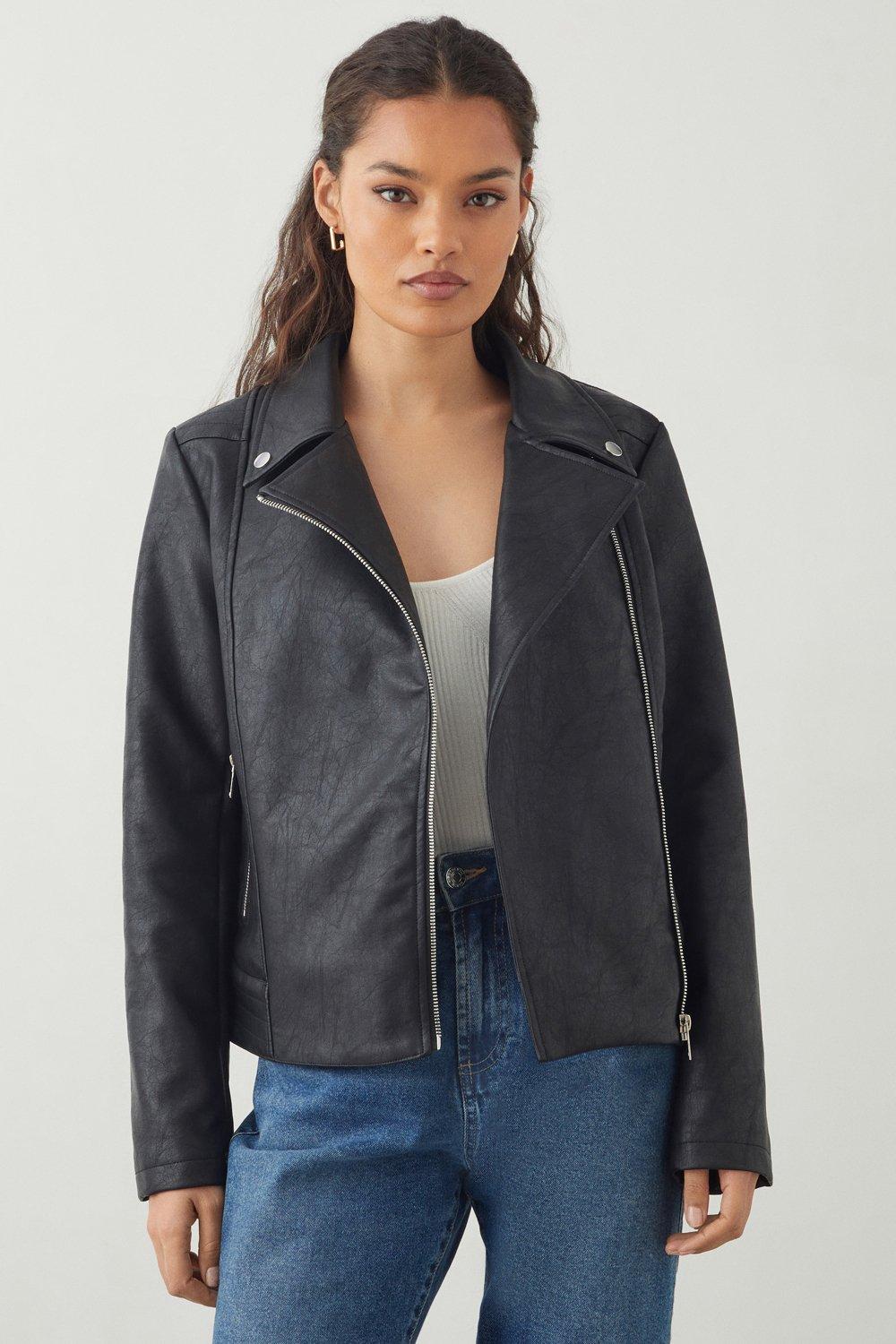 Dorothy perkins black outlet biker jacket