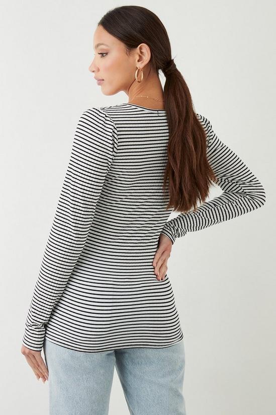 Dorothy Perkins Tall Striped Wrap Top 3