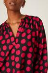 Dorothy Perkins Tall Pink Spot Overhead Shirt thumbnail 4